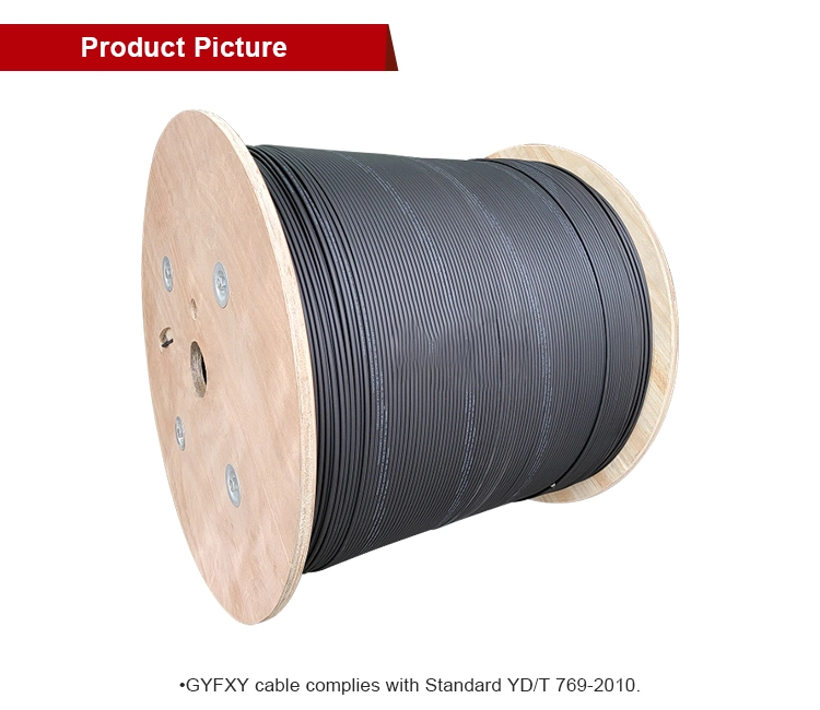 Unitube Non-Metallic Non-Armored Outdoor Aerial Fiber Optic Cable (Gyfxy)