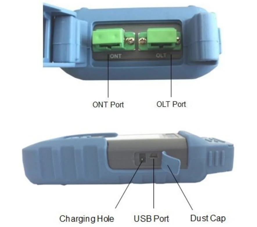 Fiber Optic Handheld Digital Pon Power Meter Test Tool