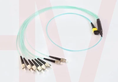 Custom 8cores 12cores MPO MTP Patch Cable Волоконно-оптический соединитель